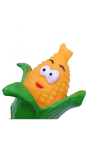 Sevimli Mısır Sesli Köpek Oyuncağı