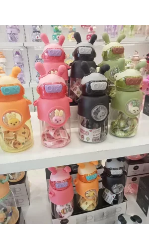 Sevimli Tavşan Su Matarası