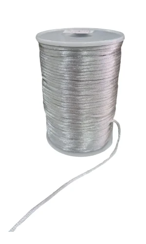 Sıçan Kuyruğu ip Floş 0,5 mm Gümüş 10 Metre