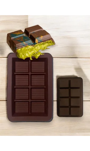 Silikon Dubai Çikolata Kalıbı
