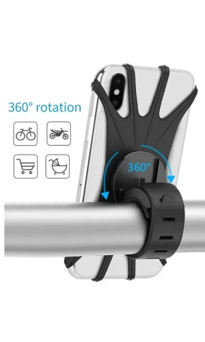 Silikon Esnek Bisiklet Telefon Tutucu