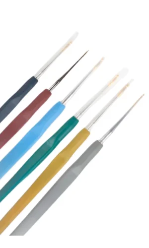 Silikon Saplı Dantel Tığ 2 Numara