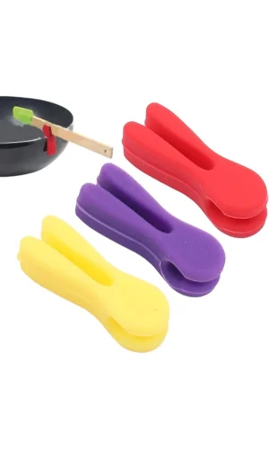 Silikon Tava Kaşık Tutacağı 3lü Paket