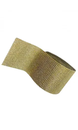 Sıralı Taş Şerit 24lü Altın 5 Metre