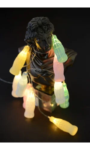 Şişe Led Işık Gece Lambası 215 Cm