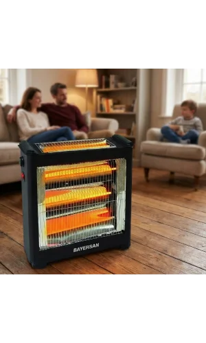 Şömine Tipi Isıtıcı Soba 2400W