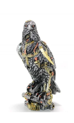 Steampunk Polyester Kartal Figürü