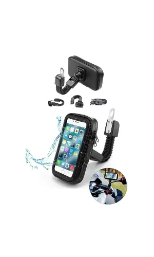 Su Geçirmez Motosiklet Telefon Tutucu