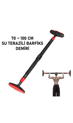 Su Terazili Barfiks Demiri 70-100 cm