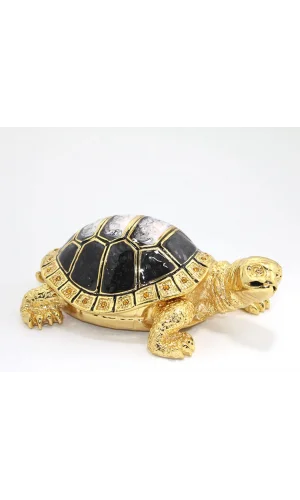 Swarovski Taşlı Kaplumbağa Figürü Model 2
