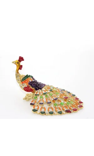 Swarovski Taşlı Tavuskuşu Model 2