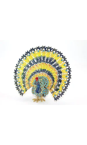 Swarovski Taşlı Tavuskuşu Model 7