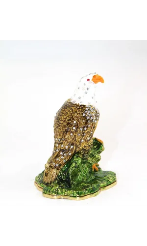 Swarovski Taşlı Tekli Kartal