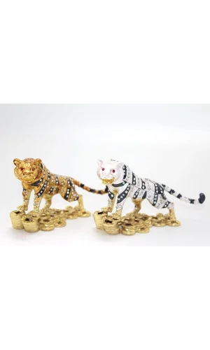 Swarovski Taşlı Tekli Leopar Model 2