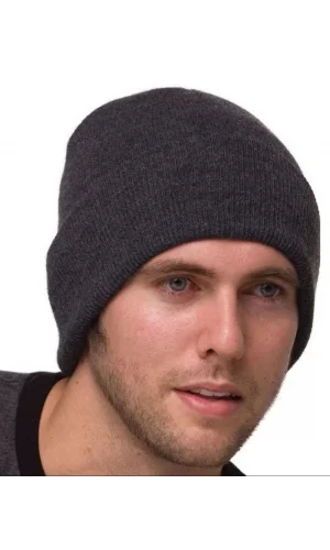 Tam Kalıp Kışlık Triko Bere - Antrasit