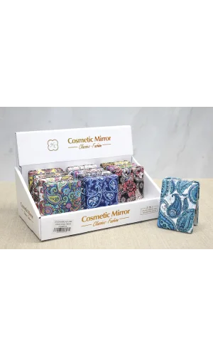 Taşlı El Aynası Dikdörtgen Kalın Model 5