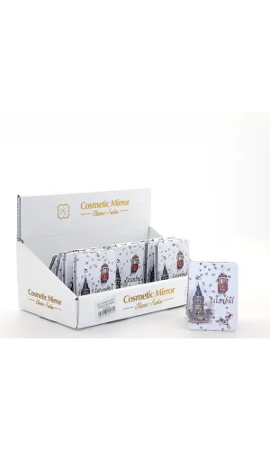 Taşlı İstanbul Tasarımı El Aynası İnce Model 9