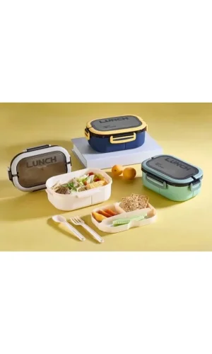 Tek Katlı Bölmeli Beslenme Kutusu