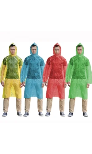 Tek Kullanımlık Kullan At Yağmurluk