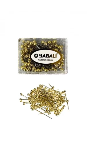 Toplu İğne Altın 72li 4x38 mm