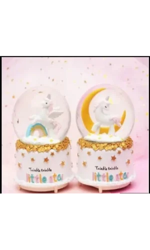 Unicorn Kar Küresi Orta Boy