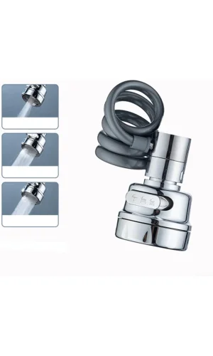 Uzatılabilir Hortumlu 3 Fonksiyonlu Musluk Başlığı