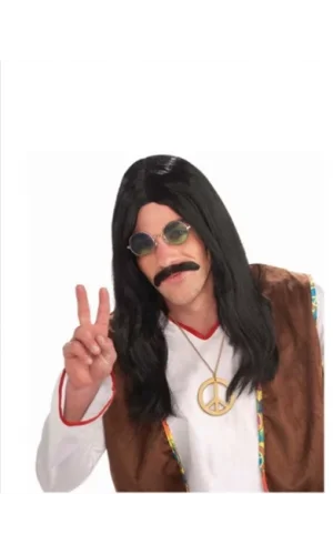 Uzun Barış Manço Peruğu ve Bıyığı