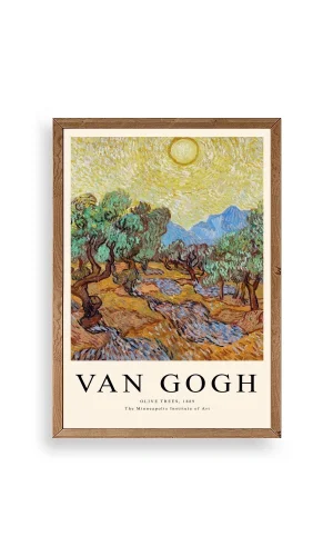 Van GOgh Ahşap Çerçeveli Tablo
