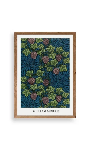 William Morris Ahşap Çerçeveli Tablo