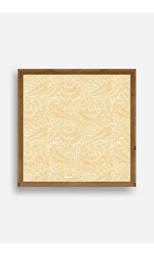 Yaprak Ahşap Çerçeveli Tablo