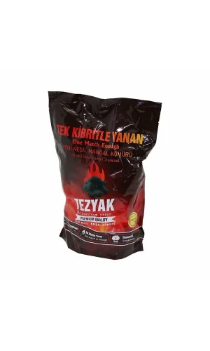 Yeni Nesil Çabuk Tutuşan Mangal Kömürü 2 KG