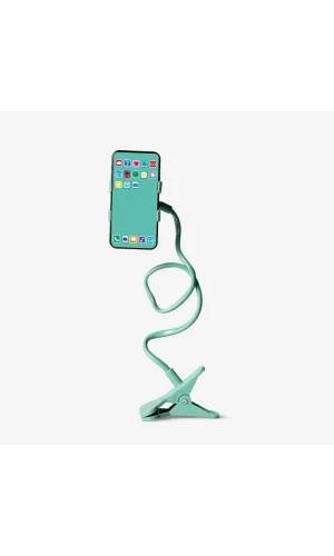 Yeşil Renk Akrobat Telefon Tutucu Oynar Başlıklı
