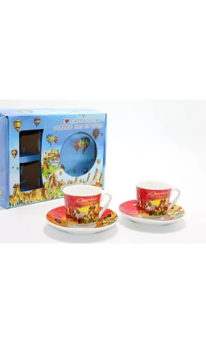 Yöresel İkili Fincan Seti Model 1