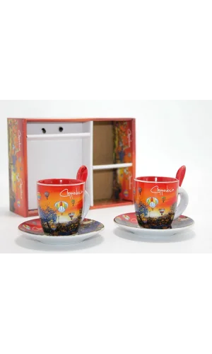 Yöresel İkili Fincan Seti Model 3