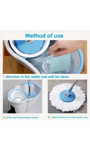 Zemin Temizleme Ve Parlatma Tableti 20 Adet