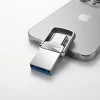 2si 1 Arada USB 3.2 Type-C Ve USB 64GB Metal Flash Disk