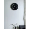 36 Cm Gri Arapça Rakamlı Duvar Saati