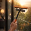 360 Derece Oynar Çift Başlıklı Çekçek Cam Temizleme Aparatı