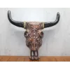 Ahşap Duvara Asmalı Bufalo Kafası