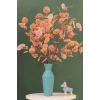 BUFFER® 100 cm Dekoratif Dallı Sedef Ağacı Çiçeği Yapay Sahte Süs Bitkisi