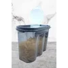 BUFFER® 2 Kapaklı Ölçekli Erzak Saklama Kabı - 1,2 Litre - SA930