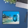 BUFFER® 25x32 cm Küçük Boy Mouse Pad Manzara Ada