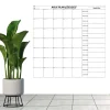 BUFFER® Aylık Planlayıcı Manyetik Duvar Stickerı Takvim Plan Çizelgesi