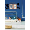 BUFFER® DECO103 Supermen Dekoratif Duvar Süsü Tablo Aksesuar Ahşap Tasarım Hediye Pano Sticker Seti