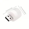 BUFFER® USB Mini Top LED 10’lu Aydınlatma Seti – Sıcak Renkli Gece Lambası, Enerji Tasarruflu Mikro LED Işıklar