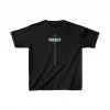 Çocuk Unisex Baskılı T-Shirt - Siyah