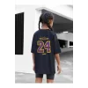 Çocuk Unisex Baskılı T-Shirt - Siyah
