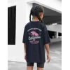 Çocuk Unisex Baskılı T-Shirt - Siyah