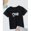 Erkek Çocuk Baskılı T-Shirt - Siyah