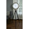 Eskitme Tripod Ayaklı Dekoratif Saat